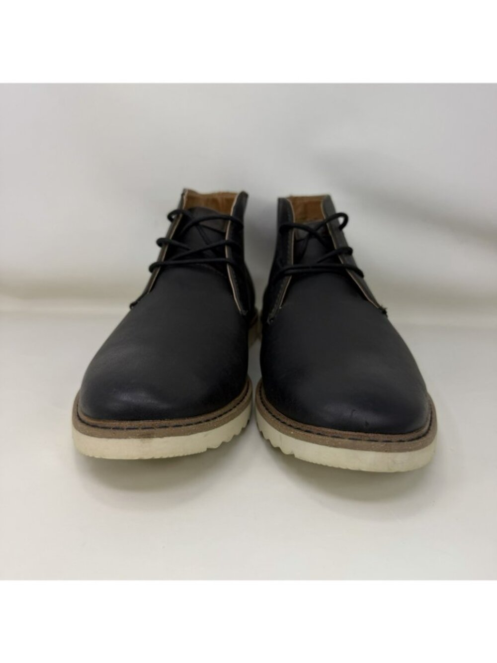 Aldo Camdan Leather Chukka Boots Black Men’s Size 10 - Picture 3 of 7